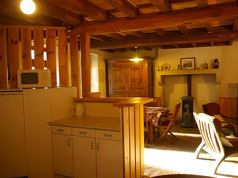 Allier - Cuisine du gîte 5/6 personnes